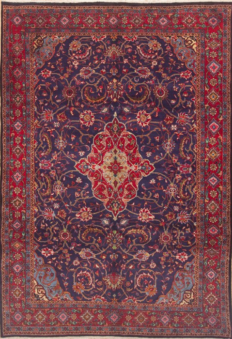 Arak Red Hand Knotted 73 X 108  Area Rug 100-11757 Image 0