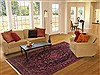 Mashad Blue Hand Knotted 611 X 100 Area Rug 100-11758 Thumb 4