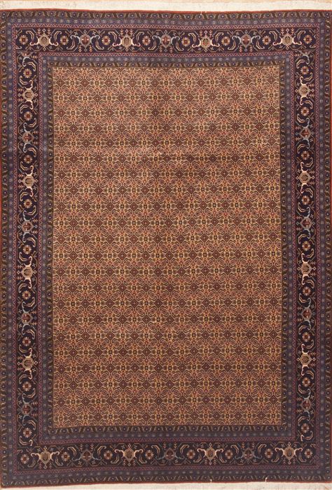Ardebil Brown Hand Knotted 68 X 97 Area Rug 100-11763 Image 0