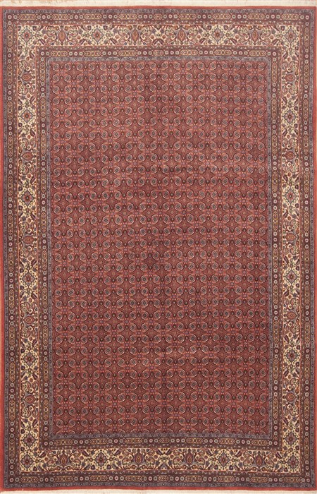 Mood Brown Hand Knotted 63 X 99  Area Rug 100-11764 Image 0