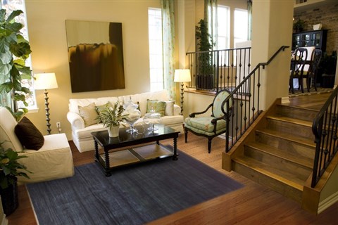 Gabbeh Blue Hand Knotted 73 X 100 Area Rug 100-11766 Image 3