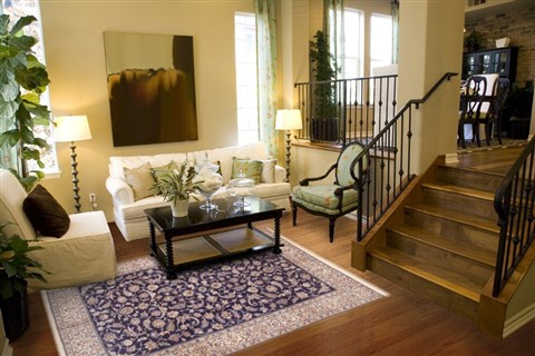 Nain Blue Hand Knotted 69 X 100 Area Rug 100-11778 Image 3
