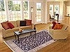 Nain Blue Hand Knotted 69 X 100 Area Rug 100-11778 Thumb 4