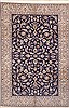 Nain Blue Hand Knotted 69 X 100 Area Rug 100-11778 Thumb 0