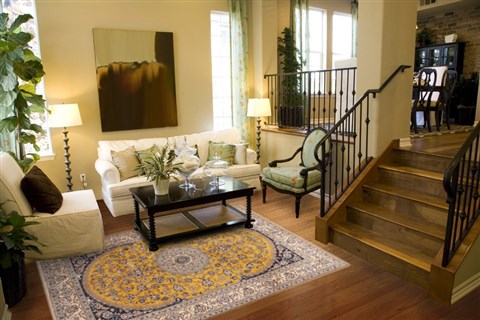 Nain Yellow Hand Knotted 68 X 100 Area Rug 100-11779 Image 3
