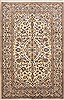 Nain Beige Hand Knotted 65 X 99  Area Rug 100-11782 Thumb 0