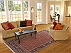 Tabriz Red Hand Knotted 82 X 113 Area Rug 100-11785 Thumb 4