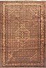 Tabriz Brown Hand Knotted 78 X 114  Area Rug 100-11786 Thumb 0