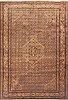 Tabriz Brown Hand Knotted 78 X 114 Area Rug 100-11786 Thumb 0
