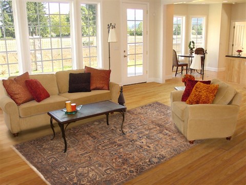 Heriz Brown Hand Knotted 710 X 115 Area Rug 100-11793 Image 8