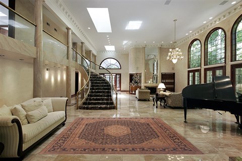 Ardebil Brown Hand Knotted 77 X 104 Area Rug 100-11796 Image 1