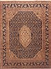 Ardebil Brown Hand Knotted 77 X 104 Area Rug 100-11796 Thumb 0