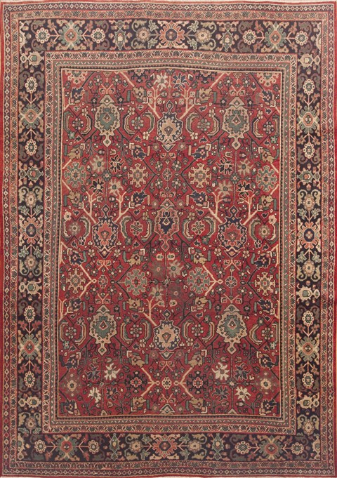Moshk Abad Red Hand Knotted 84 X 1110  Area Rug 100-11797 Image 0