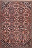 Moshk Abad Red Hand Knotted 67 X 101 Area Rug 100-11808 Thumb 0