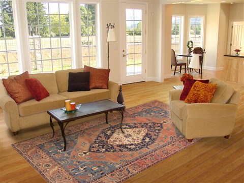 Kazak Red Hand Knotted 69 X 100 Area Rug 100-11813 Image 4