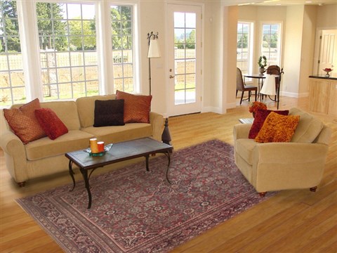 Moshk Abad Red Hand Knotted 710 X 1010 Area Rug 100-11816 Image 4