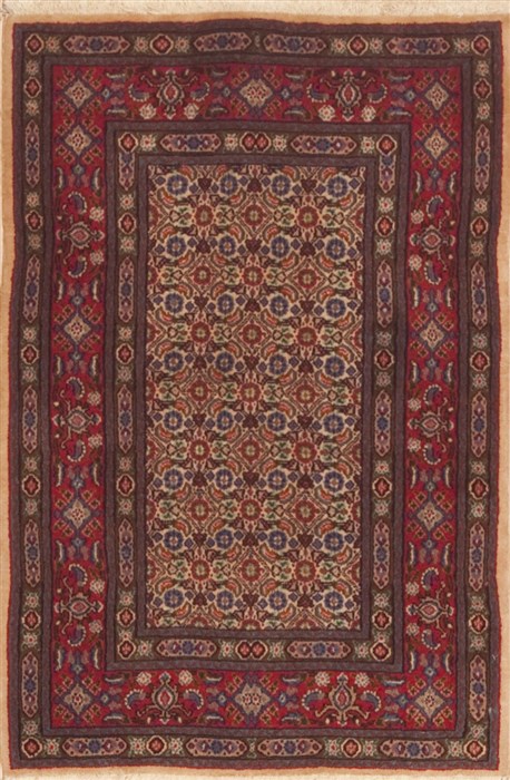 Mood Red Hand Knotted 28 X 311  Area Rug 100-11821 Image 0