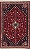 Abadeh Red Hand Knotted 210 X 42  Area Rug 100-11822 Thumb 0