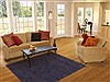 Shaggy Blue Hand Knotted 50 X 80 Area Rug 100-11829 Thumb 4