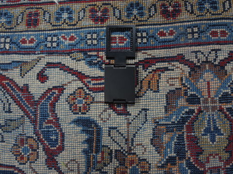 Sarouk Red Hand Knotted 98 X 135 Area Rug 100-11831 Image 14