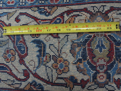 Sarouk Red Hand Knotted 98 X 135 Area Rug 100-11831 Image 17
