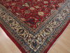 Sarouk Red Hand Knotted 98 X 135 Area Rug 100-11831 Thumb 13