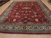 Sarouk Red Hand Knotted 98 X 135  Area Rug 100-11831 Thumb 4