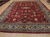 Sarouk Red Hand Knotted 98 X 135 Area Rug 100-11831 Thumb 4