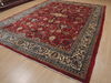 Sarouk Red Hand Knotted 98 X 135  Area Rug 100-11831 Thumb 5
