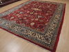 Sarouk Red Hand Knotted 98 X 135 Area Rug 100-11831 Thumb 5