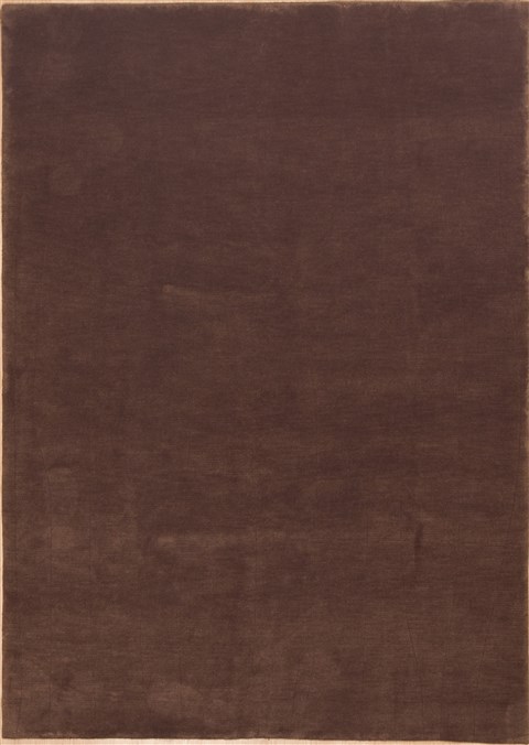 Indo-Tibetan Brown Hand Knotted 56 X 78  Area Rug 100-11832 Image 0