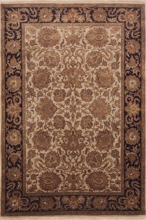 Jaipur Brown Hand Knotted 61 X 811 Area Rug 100-11839 Image 0