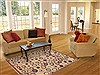 Indo-Tibetan Beige Hand Knotted 50 X 80 Area Rug 100-11841 Thumb 4
