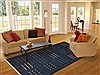 Indo-Tibetan Blue Hand Knotted 63 X 90 Area Rug 100-11851 Thumb 4