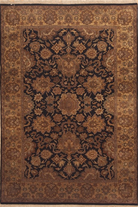 Jaipur Brown Hand Knotted 61 X 811 Area Rug 100-11858 Image 0