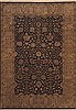 Indo-Nepal Black Hand Knotted 60 X 90  Area Rug 100-11859 Thumb 0