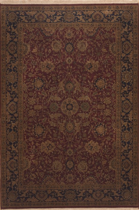 Jaipur Green Hand Knotted 60 X 90 Area Rug 100-11865 Image 0