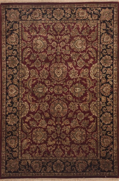 Jaipur Green Hand Knotted 60 X 90 Area Rug 100-11867 Image 0