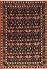 Bakhtiar Red Hand Knotted 43 X 63  Area Rug 100-11879 Thumb 0