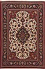 Qum Beige Hand Knotted 46 X 66  Area Rug 100-11881 Thumb 0