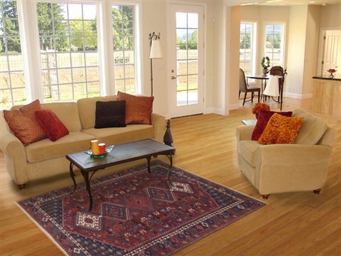 Yalameh Red Hand Knotted 411 X 79 Area Rug 100-11883 Image 4