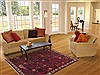 Sirjan Red Hand Knotted 50 X 78  Area Rug 100-11886 Thumb 4