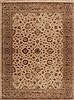 Jaipur Beige Hand Knotted 92 X 123  Area Rug 100-11892 Thumb 0