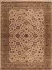 Jaipur Beige Hand Knotted 92 X 123 Area Rug 100-11892 Thumb 0