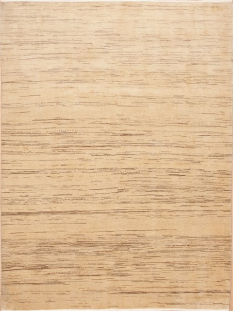 Gabbeh Beige Hand Knotted 56 X 73  Area Rug 100-11903 Image 0
