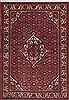 Hossein Abad Red Hand Knotted 50 X 70  Area Rug 100-11907 Thumb 0