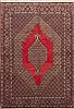 Sanandaj Green Hand Knotted 55 X 711 Area Rug 100-11913 Thumb 0