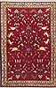 Bakhtiar Red Hand Knotted 411 X 76  Area Rug 100-11914 Thumb 0