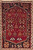 Shiraz Red Hand Knotted 50 X 76  Area Rug 100-11916 Thumb 0