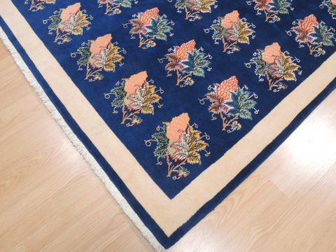 Jaipur Green Hand Knotted 50 X 70 Area Rug 100-11919 Image 2